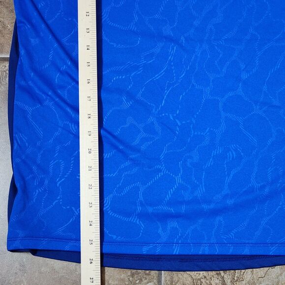 2 Under Armour HeatGear Shirts – Men’s Medium, Blue & Coral, Style 135156 - Picture 8 of 10